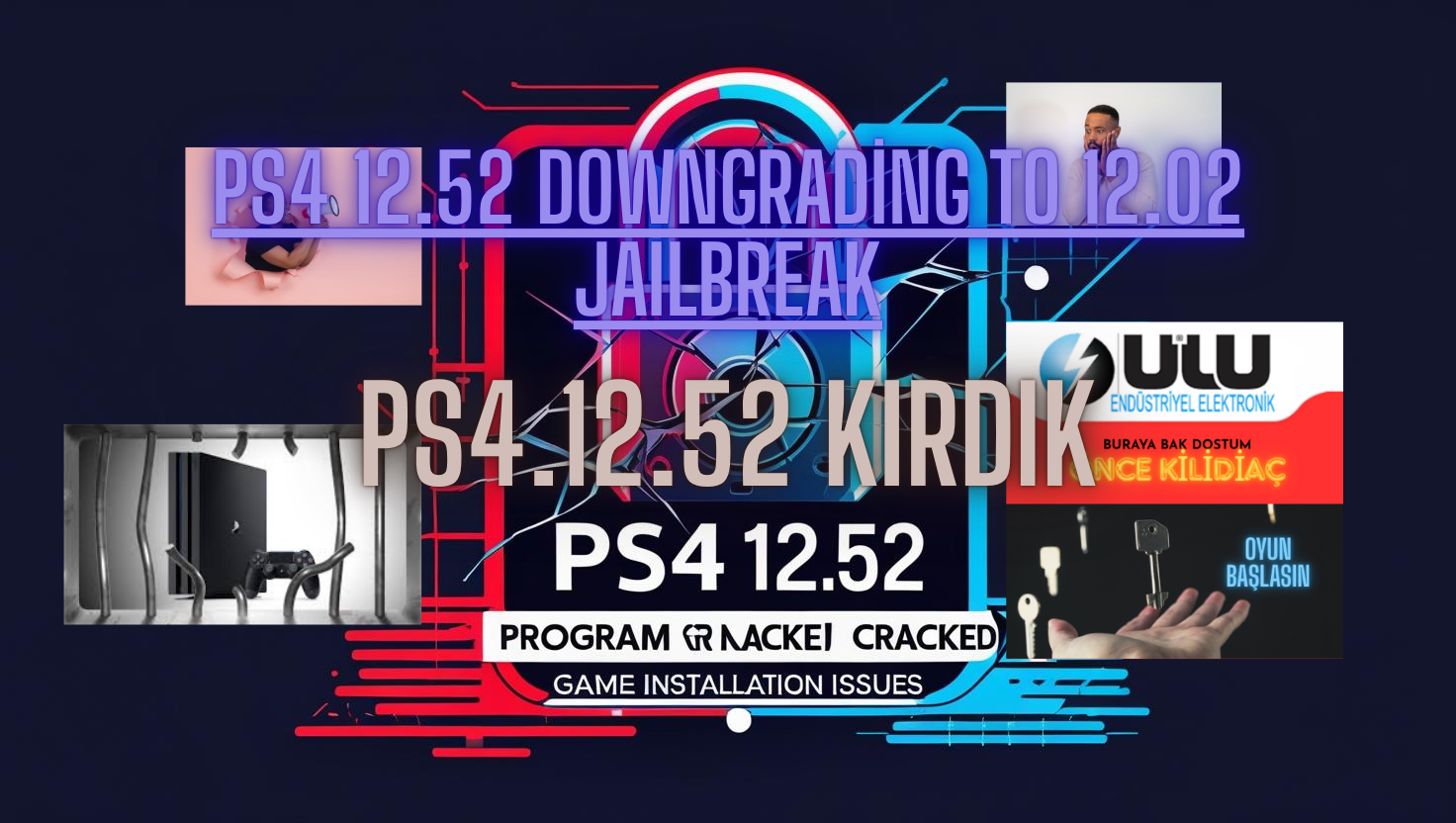 PS4 KIRMA 11.02 - 11.50 - 11.52 - 12.00-12.02 -12.50 -12.52